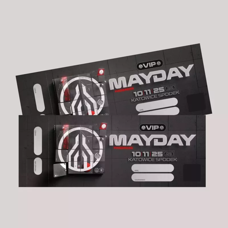 Bilet VIP kolekcjonerski | MAYDAY Poland "PROGRESS" 2025