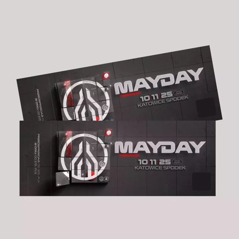 Bilet kolekcjonerski | MAYDAY Poland "PROGRESS" 2025