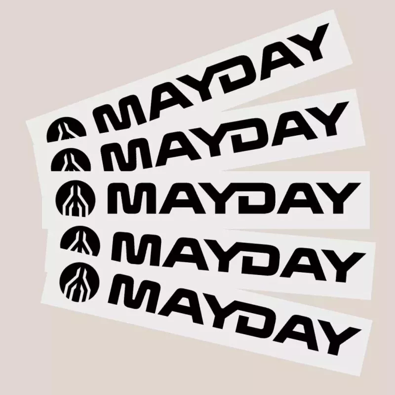 MAYDAY | 5 naklejek Classic