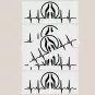Set of 5 Impuls Stickers