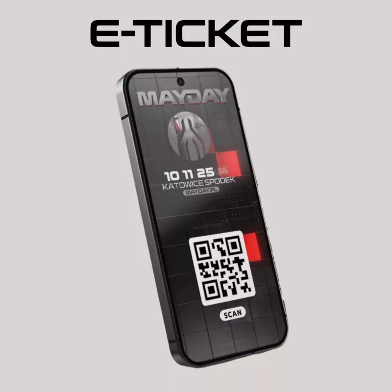 e-Ticket MAYDAY Poland "PROGRESS" 2025