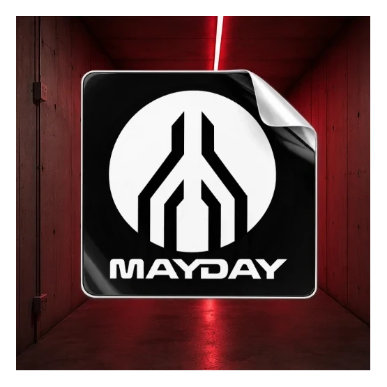 MAYDAY | Zestaw 5 naklejek ICON