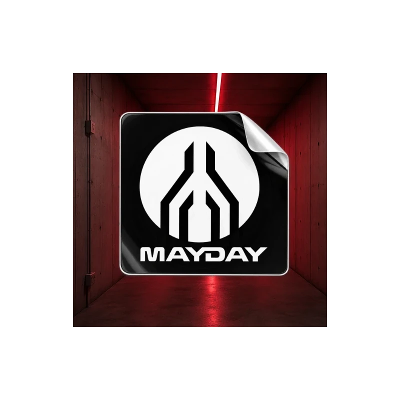 MAYDAY | Zestaw 5 naklejek ICON