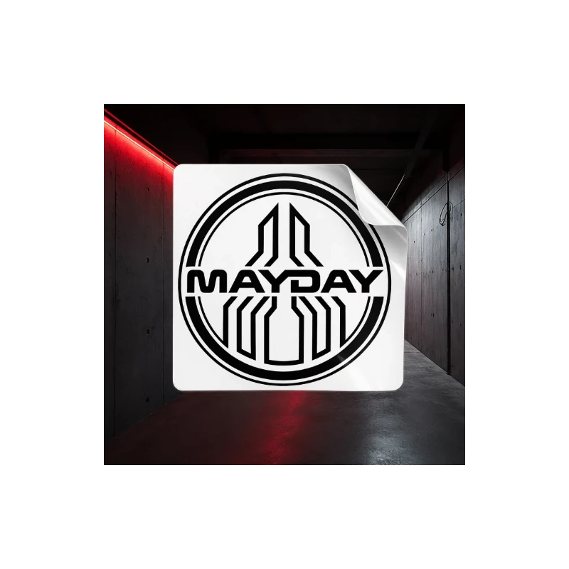MAYDAY | Zestaw 5 naklejek SIGNAL