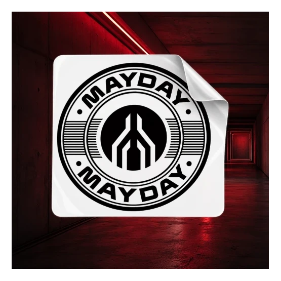 MAYDAY | Zestaw 5 naklejek CORE