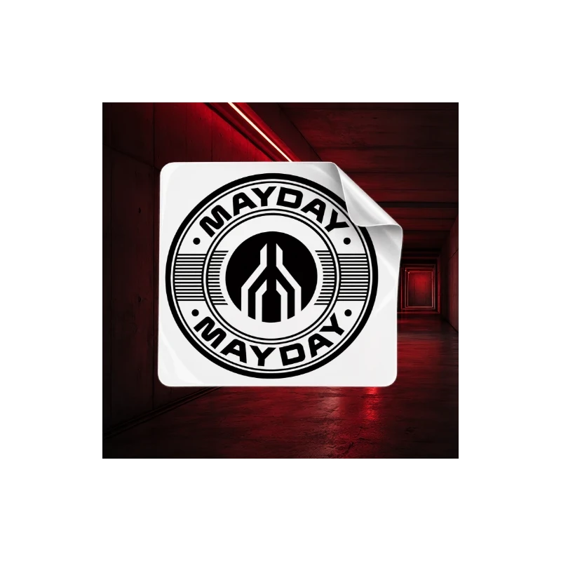 MAYDAY | Zestaw 5 naklejek CORE