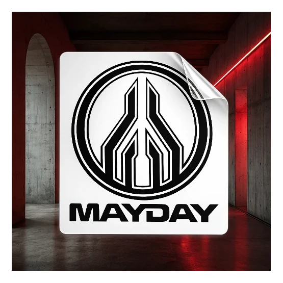 MAYDAY | Zestaw 5 naklejek CLASSIC