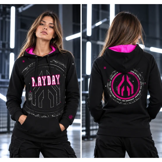 MAYDAY | Black sweatshirt | Girl