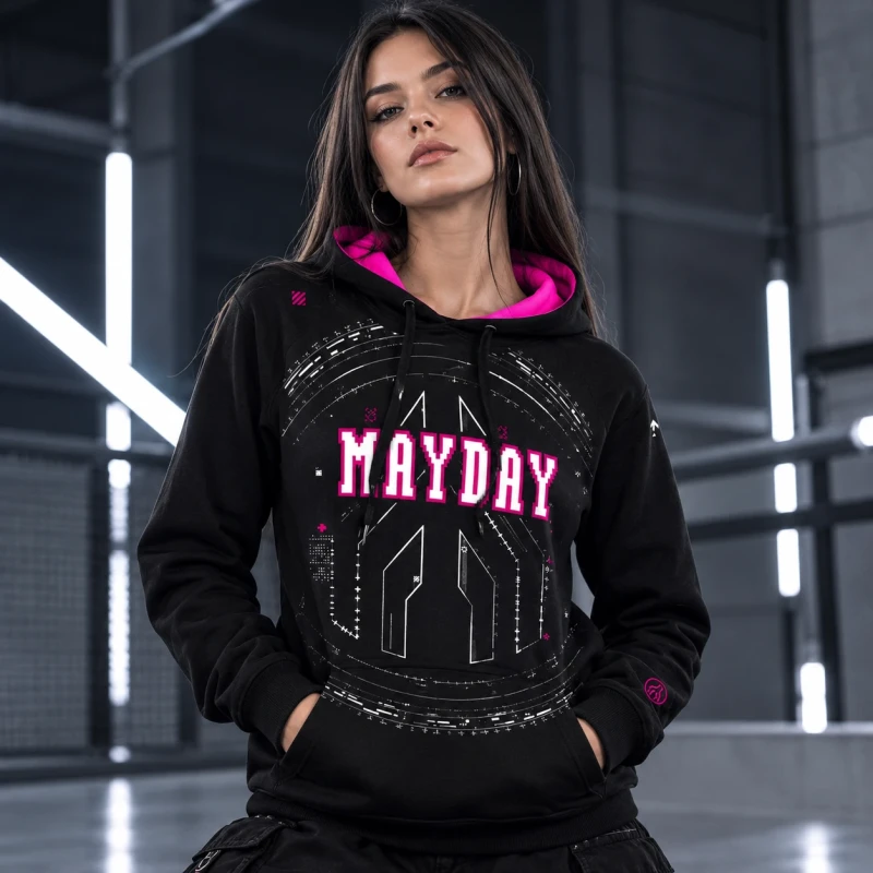 MAYDAY | Czarna bluza | Girl